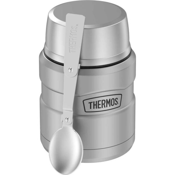 Thermos SK 3000 Çelik Yemek Termosu 470ml. Matte Stainless Steel