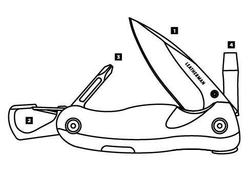 Leatherman Crater C33T Multi Tool