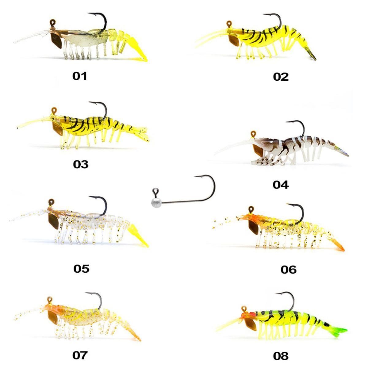 Remixon Ayu Shrimp Karides 7.5 cm 7.2 gr Silikon Yem