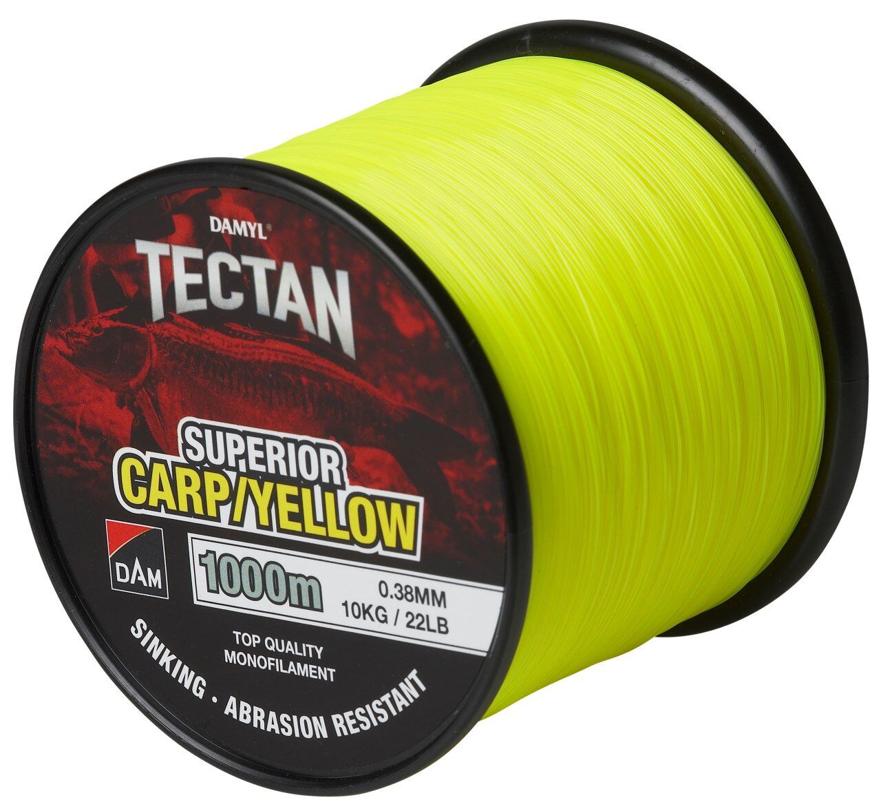 Dam Tectan Carp/Yellow 1000 mt Monofilament Olta Misinası 0,35 mm