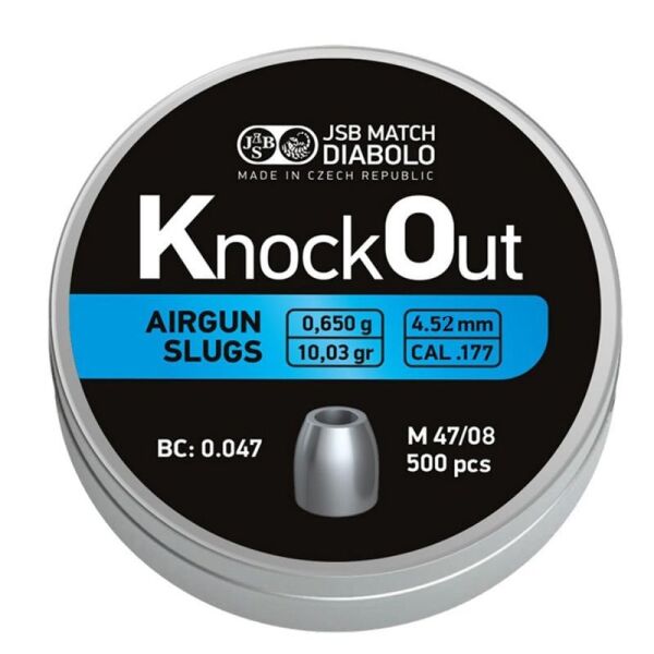 JSB Diabolo Knockout 4.52 mm Havalı Saçma [CAL177]