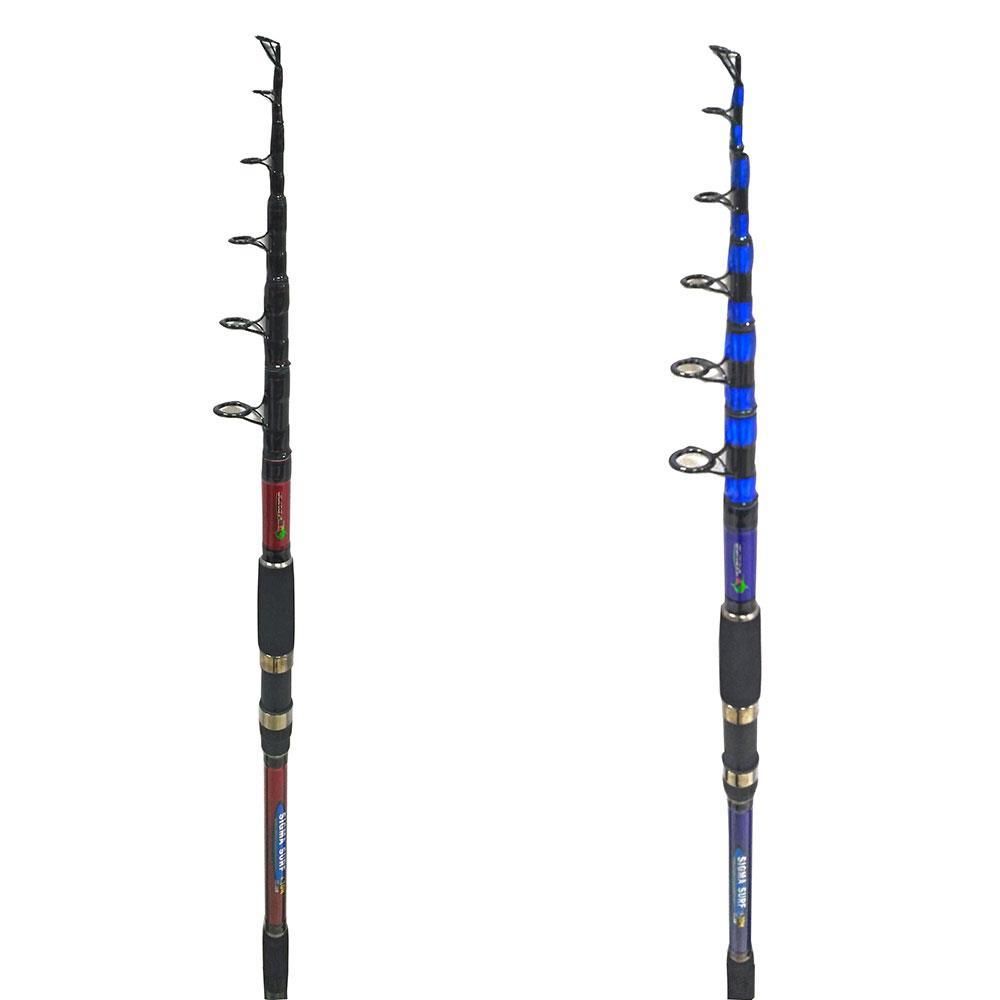 Eurofish Sigma Mixed Carbon 420Cm 100-200Gr TeleSurf Olta Kamışı KIRMIZI