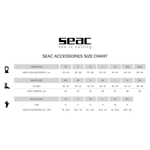 Seac Sub Stretch Eldiven 5 mm XXL