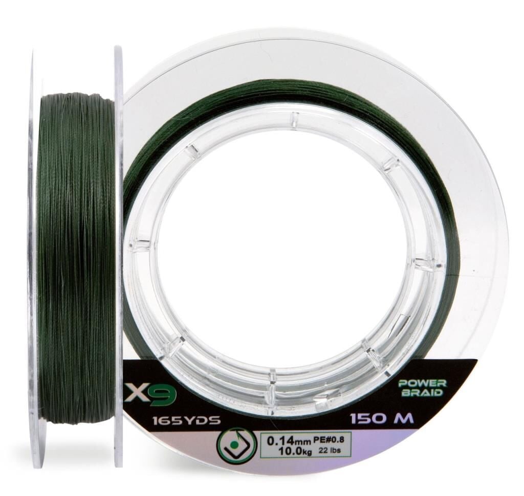 Nomura Braid X9 Moss Green Örgü İp Olta Misinası 150mt 0,33mm