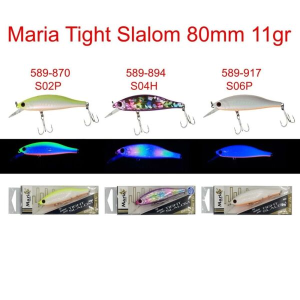 Maria Tight Slalom 80 mm 11 gr Sinking Suni Yem