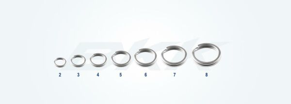 BKK Stainles Steel Split Ring-41 Halka NO:5