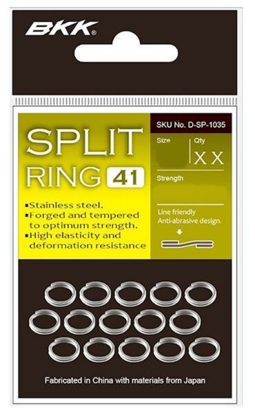 BKK Stainles Steel Split Ring-41 Halka NO:5