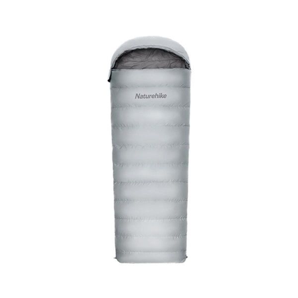 Naturehike RM40 (M) Patchable UltraLight Pamuklu Uyku Tulumu -8°C Light Grey - Right