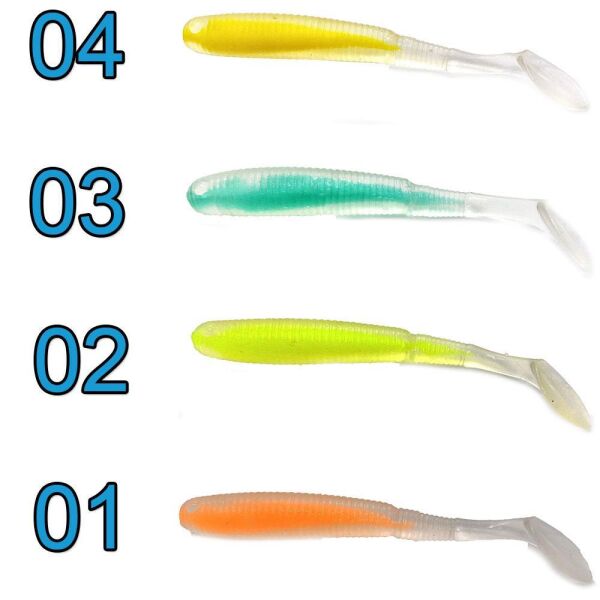 Wily PlayFul Soft Baits 75MM 3.2Gr Silikon Yem