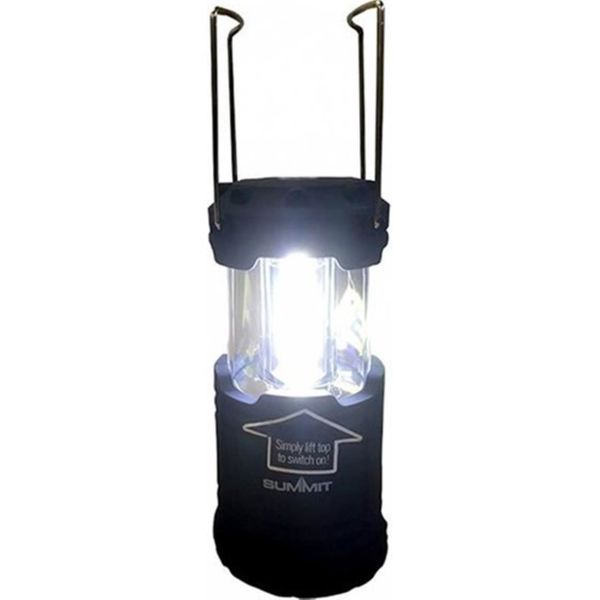 Summit Micro COB LED Katlanabilir Kamp Lambası Black