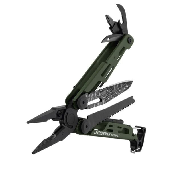 Leatherman Signal Green Topo Blade Multi Tool