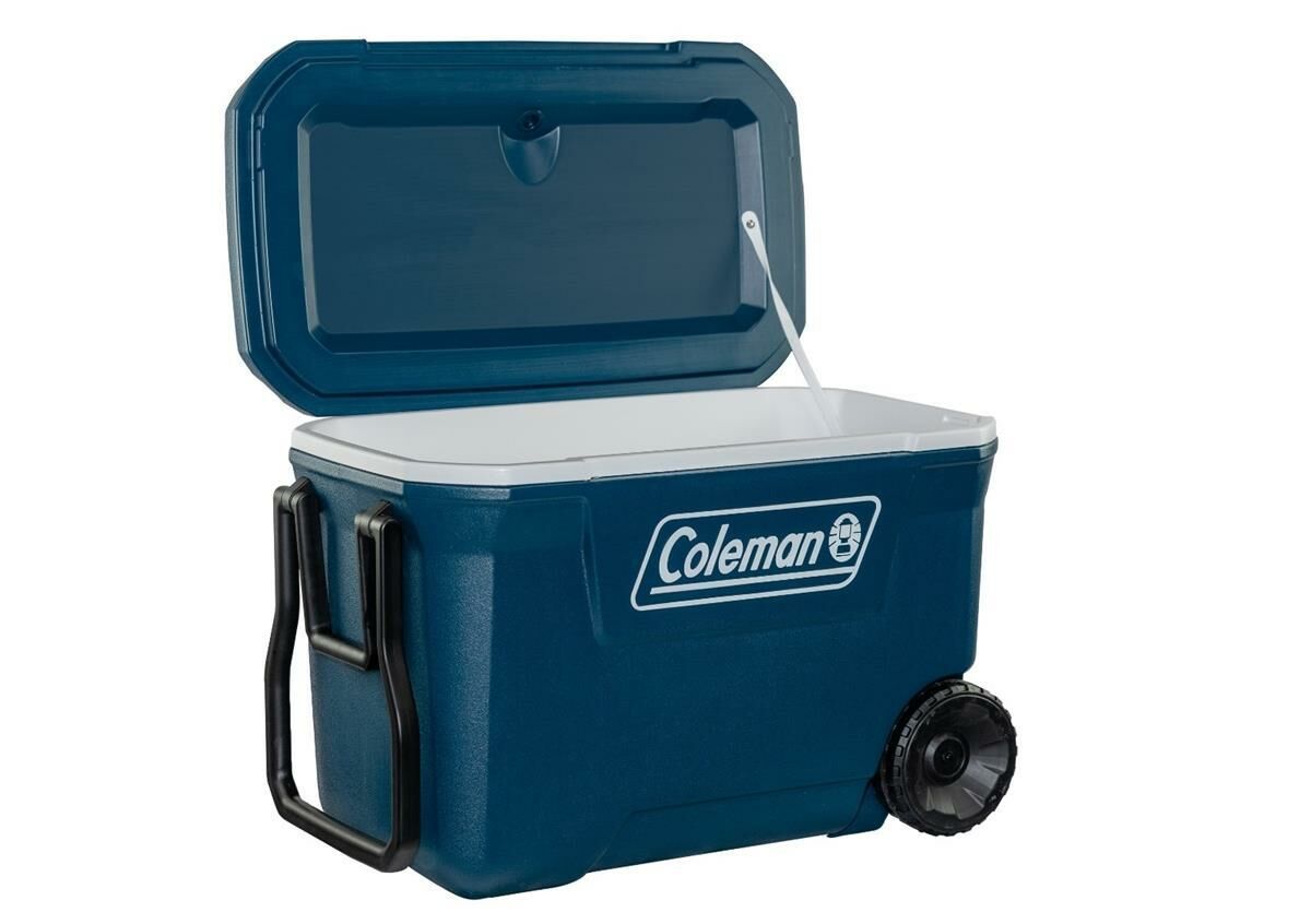 Coleman Xtreme Wheeled 62 QT Tekerlekli Soğutucu Buzluk 58.6 Lt LACİVERT