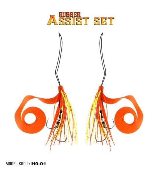 Fujin Tai Rubber Hazır Skirt Assist Set ( H9 ) TURUNCU