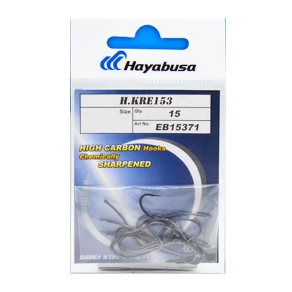 Hayabusa H.KRE153 Black Nikel Olta İğnesi Black Nickel - NO:4