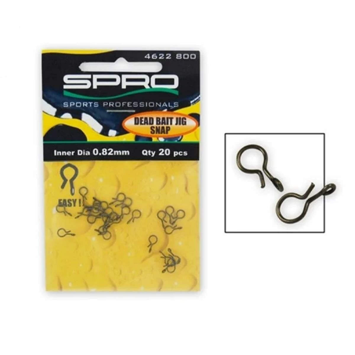 Spro Deadbait Jig Snap Yem Tutucu Klips 20x10