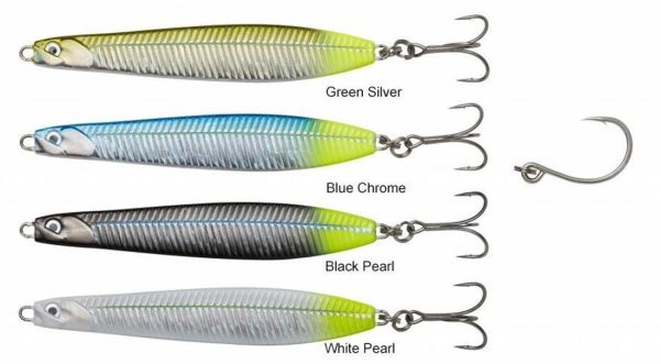 Savage Gear Surf Seeker 10 cm 30 gr Sinking Olta Kaşık Yem Blue Chrome