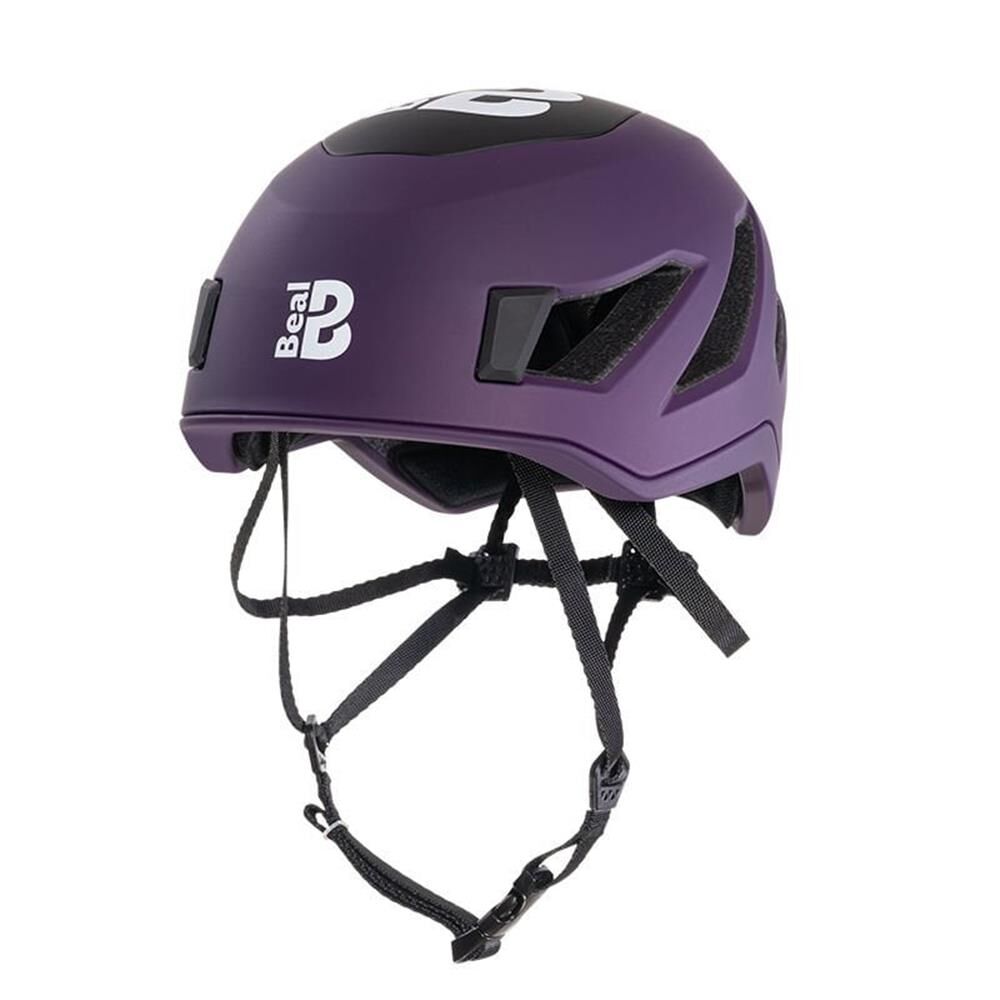 Beal Indy Bicolar Purple And Black Helmet