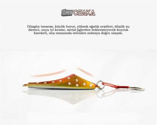 Osaka Kaira Micro Jigging Lure 18 gr Jig Yem