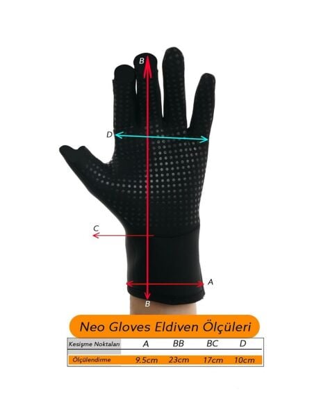 Fujin Neo Gloves Balıkçı Eldiveni