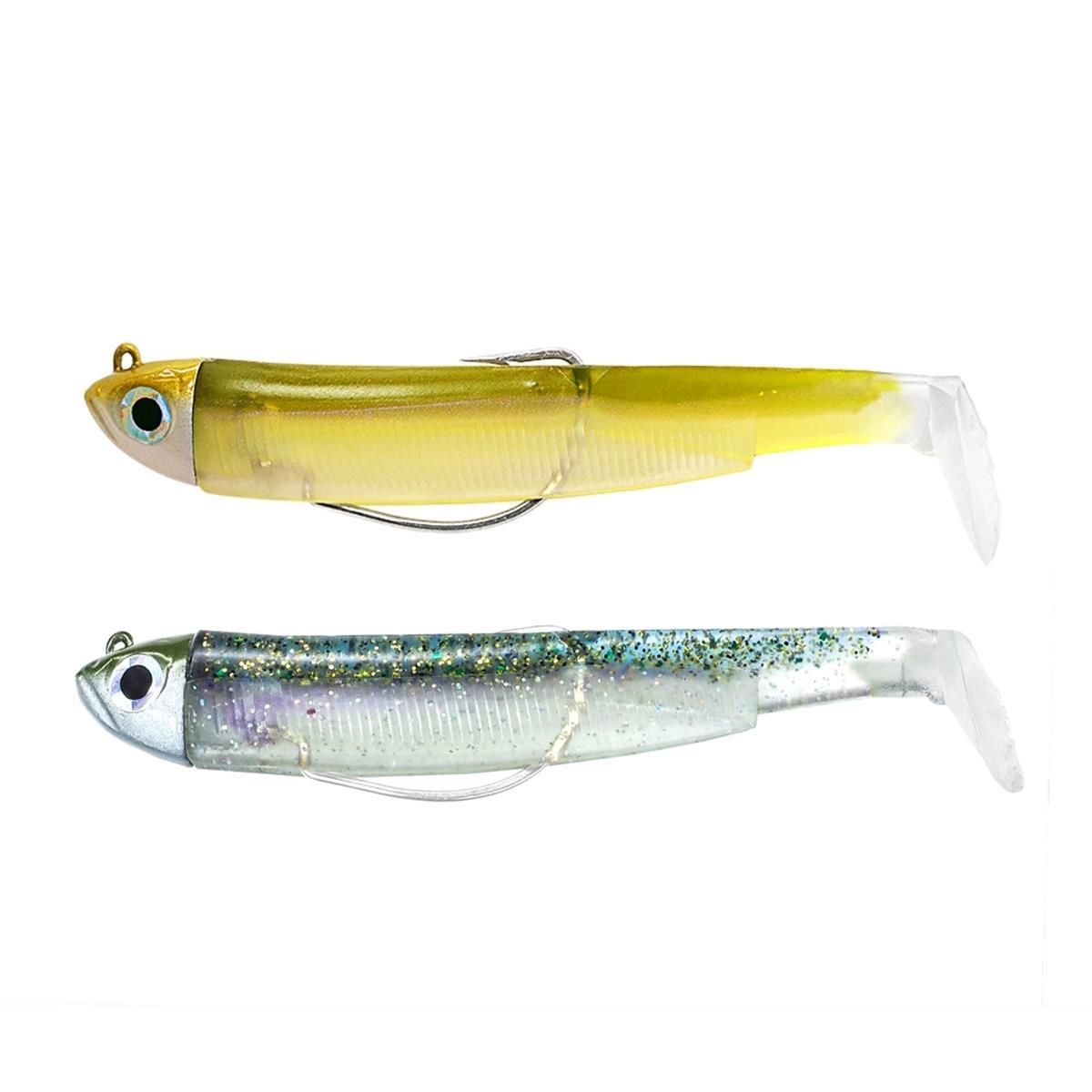 Fiiish BM120/3 BM3019 Double Combo Shore 12gr Ghost Minnow-Wakasagi Silikon Yem