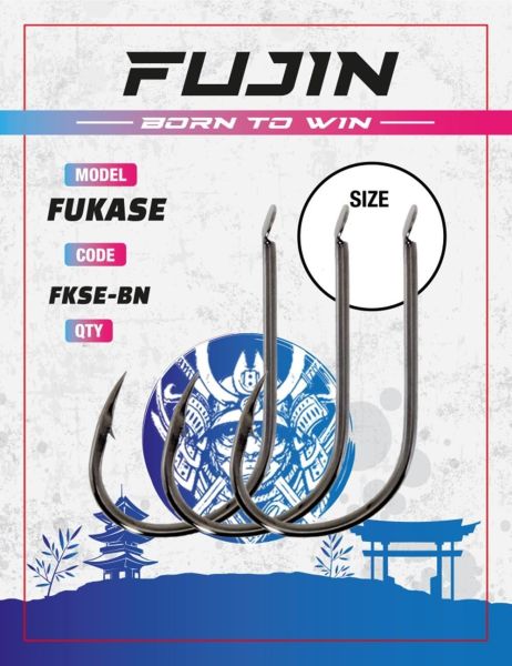 Fujin Fukase Düz Olta Kancası NO:4/0